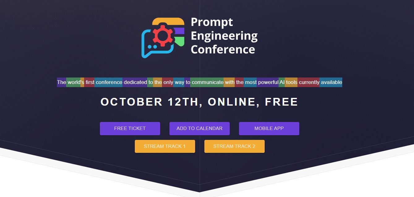 FIRST PROMPT ENGINEERING CONFERENCE ADVERTISEMENT